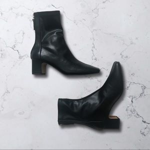 Shop Pêche Amber Vegan Leather Zip Boots 7.5